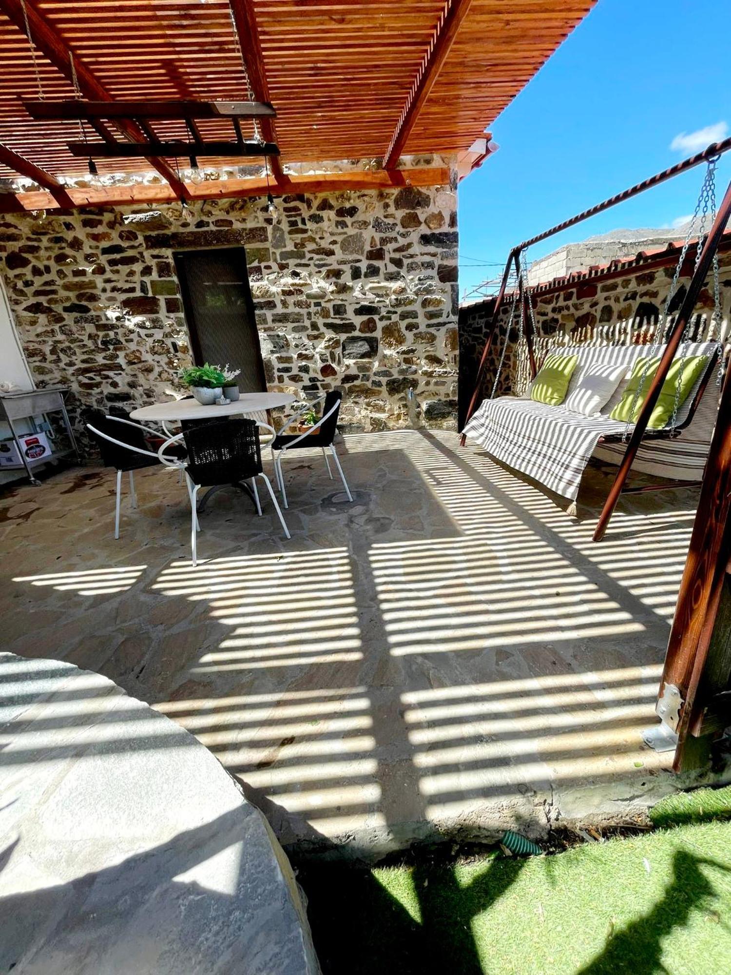 Platipodi Stone House Villa Nikithianos Exteriör bild